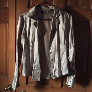 Banana Republic 100% silk shirt
